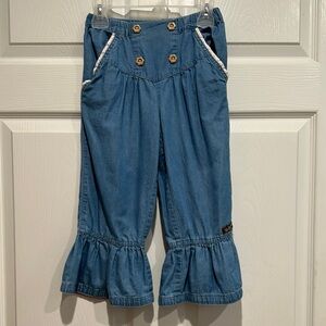 Matilda Jane Kids Blue Ruffle Pants